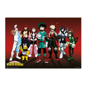 Grupo Erik Gpe5597 Poster My Hero Academia Hero Version | Yourdecoration.de