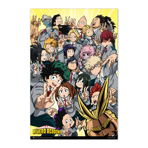 Grupo Erik Gpe5598 Poster My Hero Academia U A Class 1 A | Yourdecoration.de