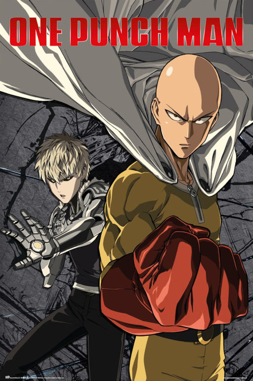 Grupo Erik Gpe5621 One Punch Man Saitama Vs Genos Poster 61x91 5cm | Yourdecoration.de