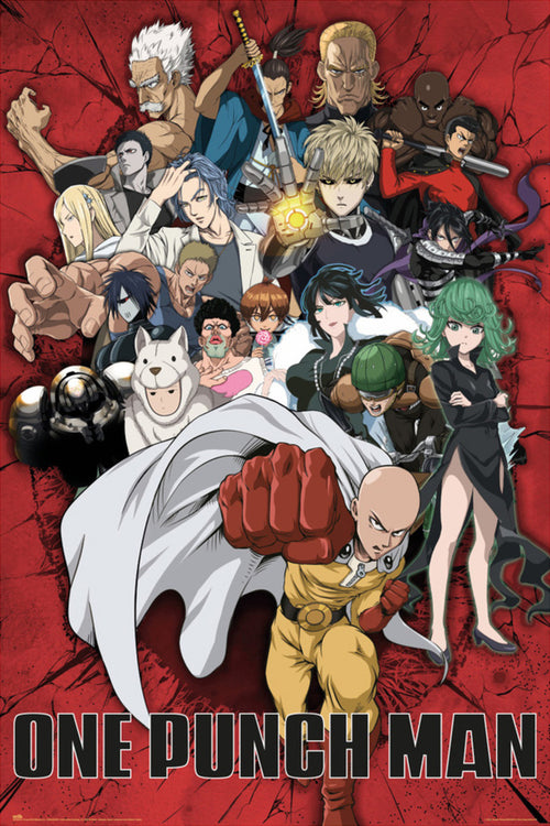 Grupo Erik Gpe5622 One Punch Man Heroes Poster 61x91 5cm | Yourdecoration.de