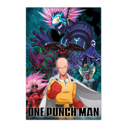 Grupo Erik Gpe5680 One Punch Man Saitama Vs Villain Poster 61x91 5cm | Yourdecoration.de