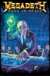 grupo erik gpe5706 megadeth rust in peace poster 61x91-5 cm | Yourdecoration.de