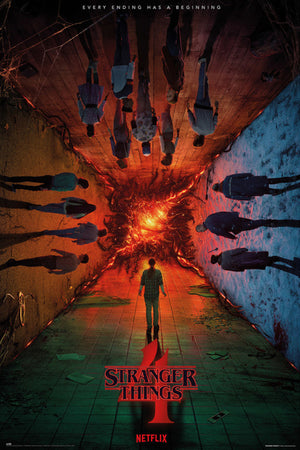 grupo erik gpe5755 stranger things teaser season 4 poster 61x91 5cm | Yourdecoration.de