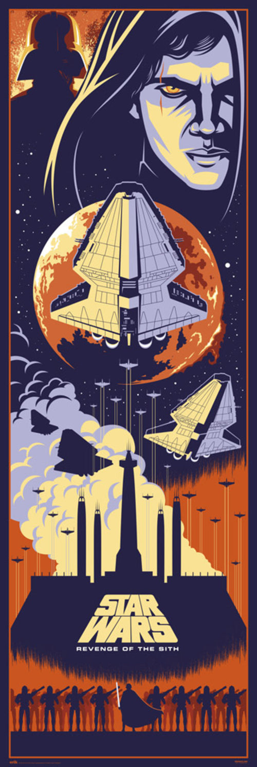 Grupo Erik PPGE8062 Star Wars Episode Iii Poster 53X158cm | Yourdecoration.de