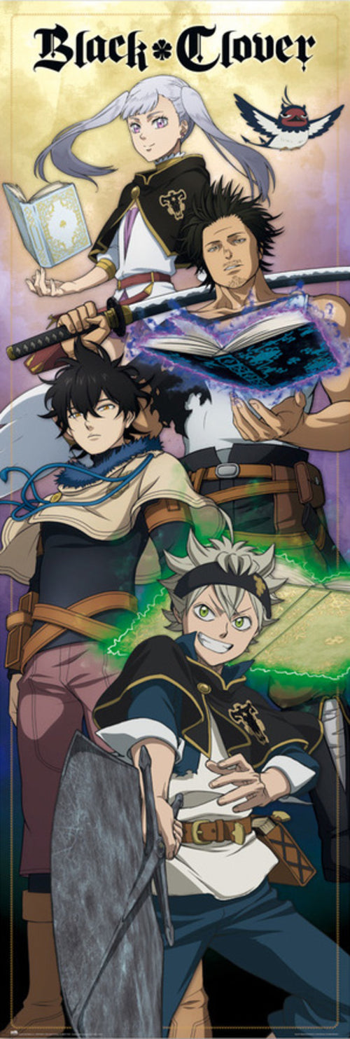 grupo erik ppge8100 black clover poster 53x158cm | Yourdecoration.de