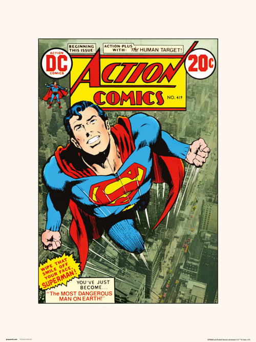 Grupo Erik Dc Action Comics 419 Kunstdruck 30X40cm | Yourdecoration.de