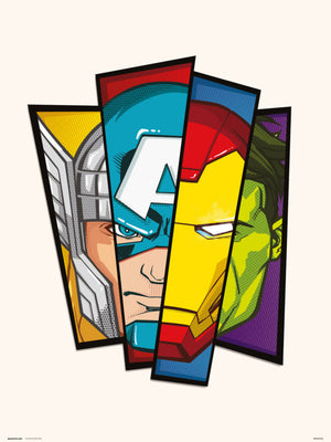 Grupo Erik Marvel Avengers Kunstdruck 30X40cm | Yourdecoration.de