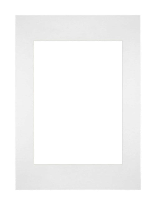 Passe-Partout 21x29,7cm A4/A5 Karton Weiss Rand Gerade - Vorne | Yourdecoration.de