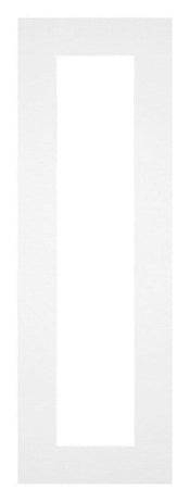 Passepartout 20x60cm Karton Weiss Rand 5cm Gerade - Vorne | Yourdecoration.de