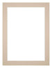 Passepartout 30x40cm Karton Beige Rand 3cm Gerade - Vorne | Yourdecoration.de