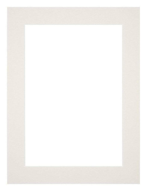 Passepartout 45x60cm Karton Hellgrau Rand 4cm Gerade - Vorne | Yourdecoration.de