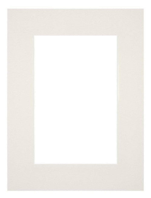 Passepartout 45x60cm Karton Hellgrau Rand 6cm Gerade - Vorne | Yourdecoration.de