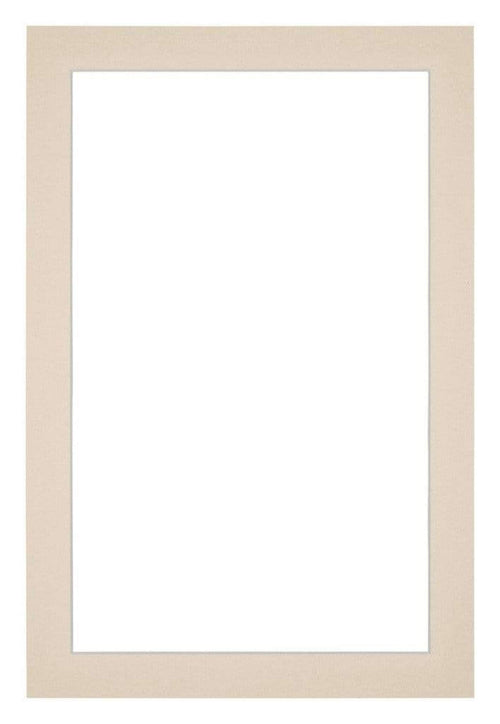 Passepartout 60x90cm Karton Teint Rand 3cm Gerade - Vorne | Yourdecoration.de