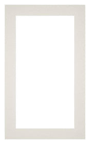 Passepartout 30x50cm Karton Hellgrau Rand 4cm Gerade - Vorne | Yourdecoration.de