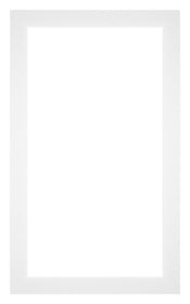 Passepartout 30x50cm Karton Weiss Rand 3cm Gerade - Vorne | Yourdecoration.de