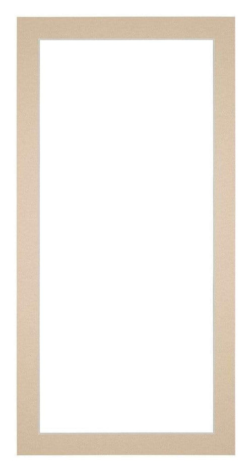 Passepartout 40x80cm Karton Beige Rand 3cm Gerade - Vorne | Yourdecoration.de