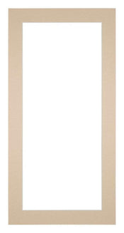 Passepartout 45x80cm Karton Beige Rand 4cm Gerade - Vorne | Yourdecoration.de