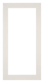 Passepartout 45x80cm Karton Hellgrau Rand 4cm Gerade - Vorne | Yourdecoration.de