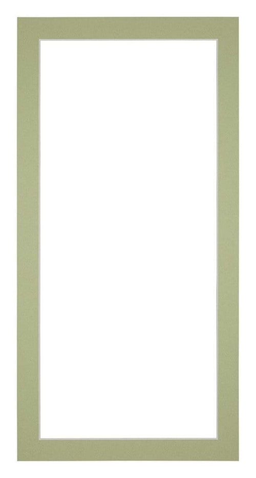 Passepartout 40x80cm Karton MintgrÃ¼n Rand 3cm Gerade - Vorne | Yourdecoration.de