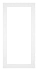 Passepartout 20x40cm Karton Weiss Rand 4cm Gerade - Vorne | Yourdecoration.de