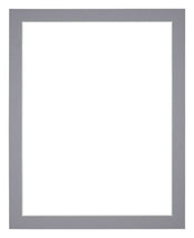 Passepartout 40x55cm Karton Grau Rand 3cm Gerade - Vorne | Yourdecoration.de