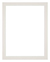 Passepartout 40x55cm Karton Hellgrau Rand 3cm Gerade - Vorne | Yourdecoration.de