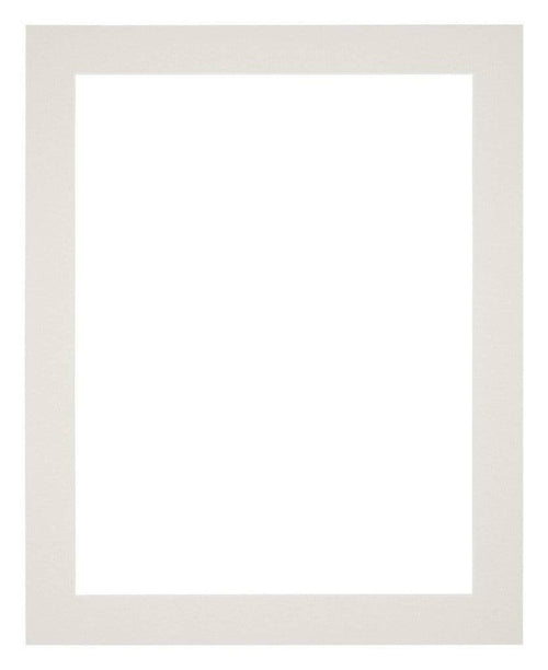 Passepartout 24x30cm Karton Hellgrau Rand 4cm Gerade - Vorne | Yourdecoration.de