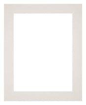 Passepartout 56x71cm Karton Hellgrau Rand 5cm Gerade - Vorne | Yourdecoration.de