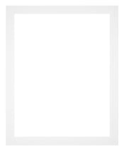 Passepartout 60x70cm Karton Weiss Rand 3cm Gerade - Vorne | Yourdecoration.de