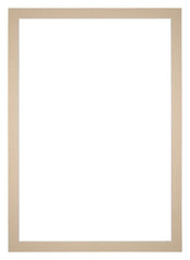 Passepartout 30x42cm Karton Beige Rand 3cm Gerade - Vorne | Yourdecoration.de