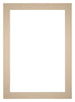 Passepartout 25x35cm Karton Beige Rand 5cm Gerade - Vorne | Yourdecoration.de