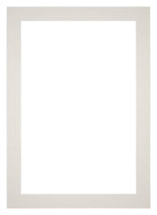 Passepartout 60x84cm Karton Hellgrau Rand 5cm Gerade - Vorne | Yourdecoration.de