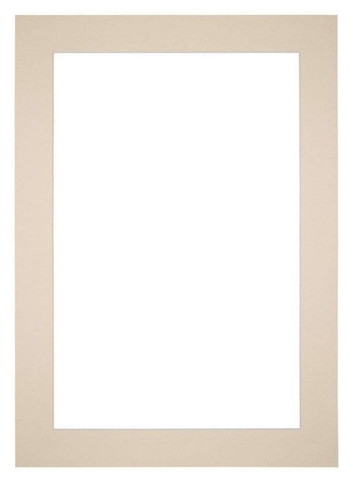 Passepartout 25x35cm Karton Teint Rand 6cm Gerade - Vorne | Yourdecoration.de