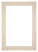 Passepartout 35x50cm Karton Teint Rand 6cm Gerade - Vorne | Yourdecoration.de