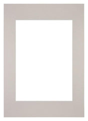 Passepartout 59,4x84cm A1/A2 Karton Grau Granit Rand Gerade - Vorne | Yourdecoration.de