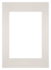 Passepartout 59,4x84cm A1/A2 Karton Hellgrau Rand Gerade - Vorne | Yourdecoration.de