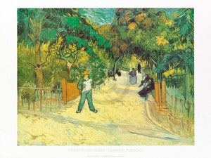 Vincent Van Gogh - Giardini Publici Kunstdruck 80x60cm | Yourdecoration.de