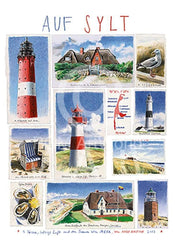 Andy Airfix - Auf Sylt Kunstdruck 50x70cm | Yourdecoration.de