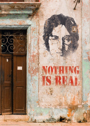 Edition Street - Nothing is real Kunstdruck 50x70cm | Yourdecoration.de