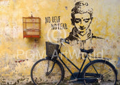 Edition Street - No self no fear Kunstdruck 50x70cm | Yourdecoration.de