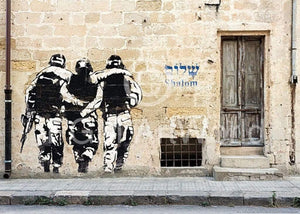 Edition Street - Shalom, Street Art Haifa Kunstdruck 50x70cm | Yourdecoration.de