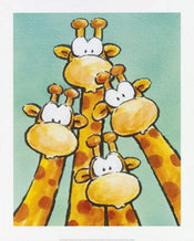 Jean Paul Courtsey - Funny Friends II Kunstdruck 40x50cm | Yourdecoration.de