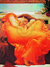 Lord Frederick Leighton - Flaming June Kunstdruck 60x80cm | Yourdecoration.de