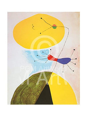 Joan Miro - Portrait, 1938 Kunstdruck 60x80cm | Yourdecoration.de