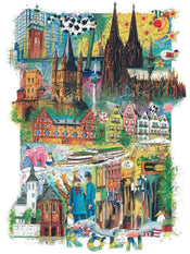 Klaus D. Schiemann - KÃ¶ln Kunstdruck 60x80cm | Yourdecoration.de