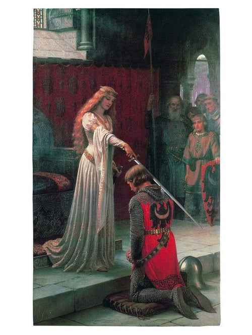 Edmund Blair Leighton - The Accolade, 1901 Kunstdruck 60x80cm | Yourdecoration.de