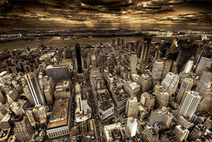 Dr. Michael Feldmann - Metropolis Kunstdruck 100x70cm | Yourdecoration.de