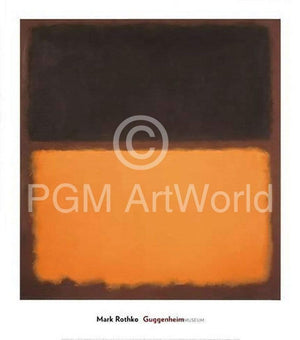 Mark Rothko - Untitled 18, 1963 Kunstdruck 76x86cm | Yourdecoration.de