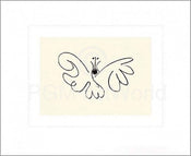 Pablo Picasso - Le Papillon Kunstdruck 50x60cm | Yourdecoration.de