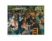 Auguste Renoir - Le Moulin de la Galette Kunstdruck 70x50cm | Yourdecoration.de